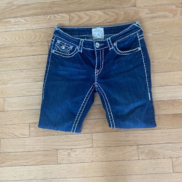 L.A Idol  denim capris size 7 - Picture 3 of 11
